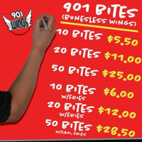 901 Wings food