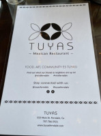 Tuyas menu