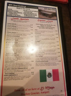 El Maya Mexican Cuisine Fairview menu