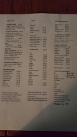 Triple D's Diner menu