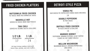 Noble Barbecue menu