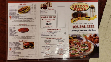 Felton Pizza food
