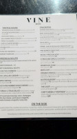 Ol'vine Fresh Grill menu