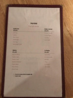 Still House menu