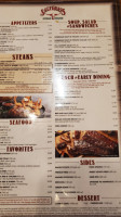 Saltgrass Steak House menu