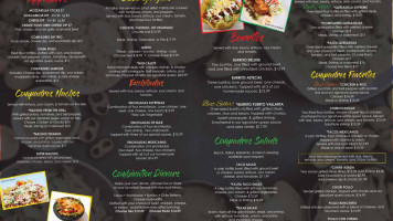 Compadres Mexican menu