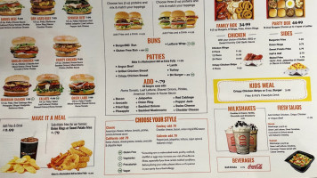 Burgerim menu