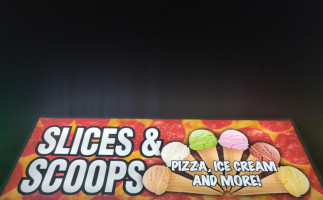 Slices Scoops menu