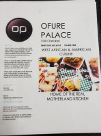 Ofure Palace food