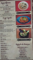 Don Tequila Mexican menu