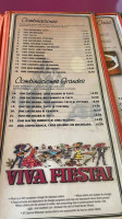 El Caporal Mexican menu