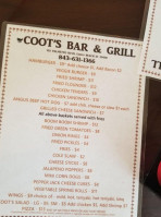 Coot's Grill food