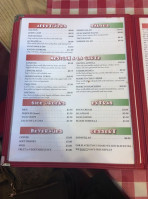 Chico's Mexican menu