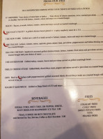 The Wheelhouse Bar And Restaurant menu