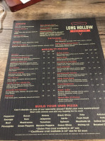 Long Hollow Pizza Pub menu