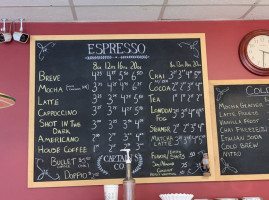 Captain's Coffee Roasting Co menu