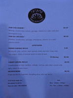 Patama Thai Kitchen menu