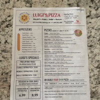 Luigi's Pizza Inc menu