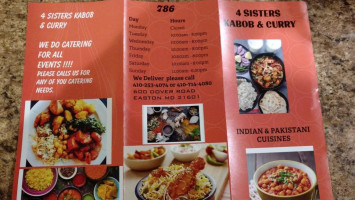 4 Sisters Kabob And Curry- Pakistani And Indian Cuisine And Grocery food