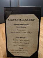 Territory Kitchen And menu