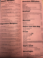 Max's Beefy Burger menu
