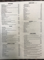 Irashai Japanese menu