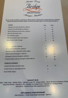 Bridge Seafood menu