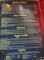 Playa Azul menu