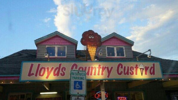 Lloyd's Country Custard inside