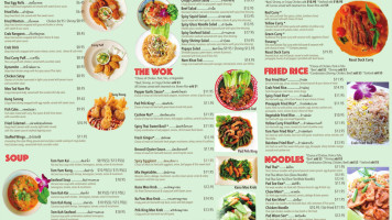 Weera Thai Kitchen menu
