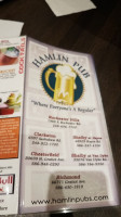 Hamlin Pub Richmond menu
