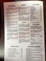 Los 3 Mariachis menu