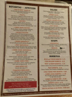 Correa's Mexican Seafood menu