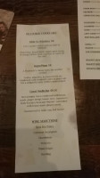 Mulready's Pub menu