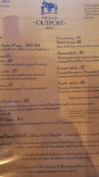 Emigrant Outpost menu