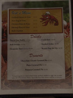 Bill's Creole And Steak Depot menu
