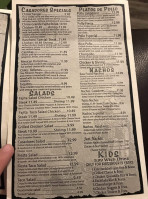 Casadores Mexican Grill menu