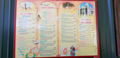 Gorditas Express menu