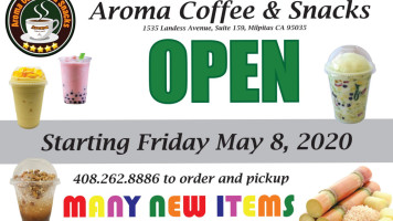 Aroma Coffee And Snacks inside