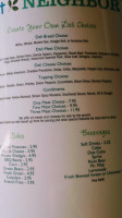 Green Valley Deli Grill menu