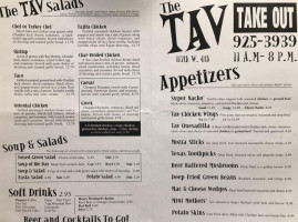 The Tav menu