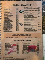 Oyama Japanese Steak House menu