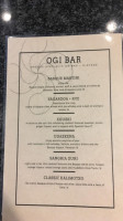 Ogi Deli Pintxos menu