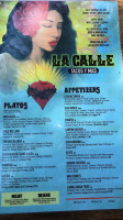 La Calle Grill menu