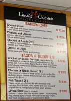 Lima's Chicken menu