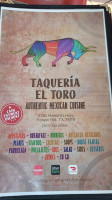 Taqueria El Toro inside