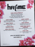 Hajime Sushi menu