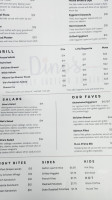 Dino’s menu