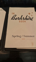 The Berkshire Room menu
