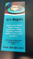 Aj's Bagels food